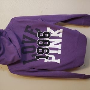 Pink Hooded Sweatshirt